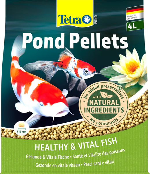 TETRA Pond Pellets 4 L Pokarm dla ryb stawowych w oczku wodnym granulki