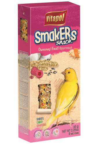 Vitapol SMAKERS DLA KANARKA OWOCOWY 2szt op