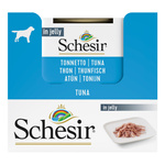 Schesir Karma mokra dla psa tuńczyk w galarecie 150 g