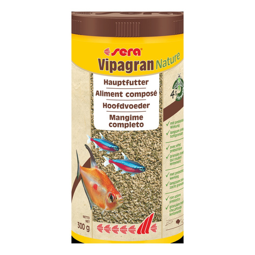 Sera Vipagran Nature 1000 ml granulat - pokarm podstawowy