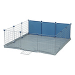 ZOLUX Wybieg dla kawii domowej Neopark NEOLIFE kol.niebieski 105x105x35