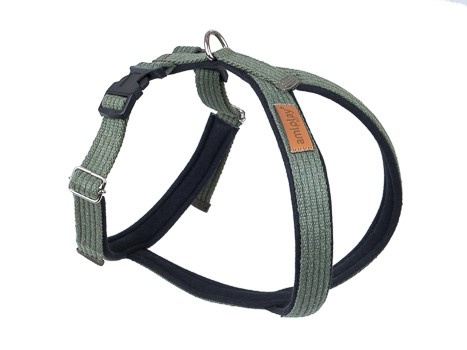 amiplay Szelki regulowane Grand Soft Cotton XL max48x59-75cm Khaki