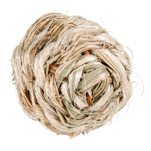 Trixie PIŁKA z TRAWY z DZWONKIEM zabawka dla Gryzoni 6cm