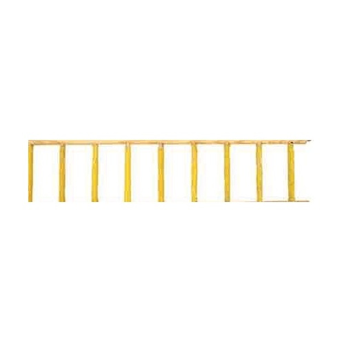 Panama Pet drabinka z cementowymi stopniami 9 stopni 9,5 x 39,2 cm żółta