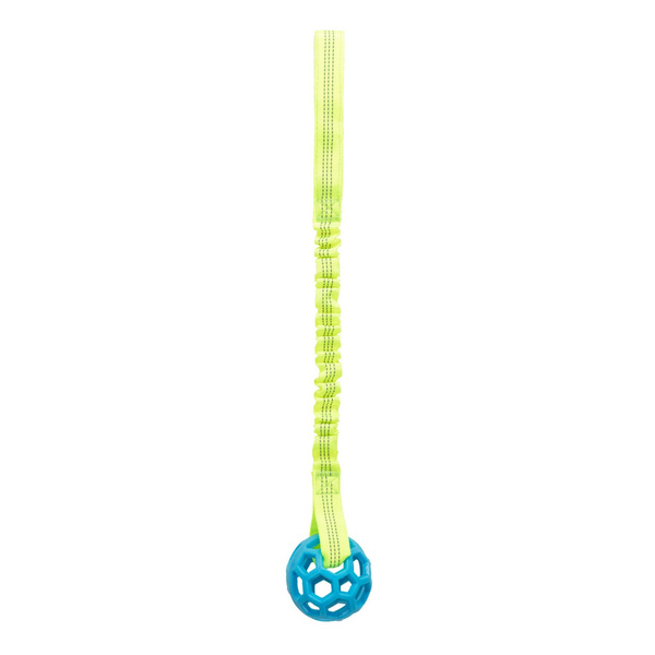 Trixie Bungee Tugger z piłką szarpak z amortyzatorem 48cm