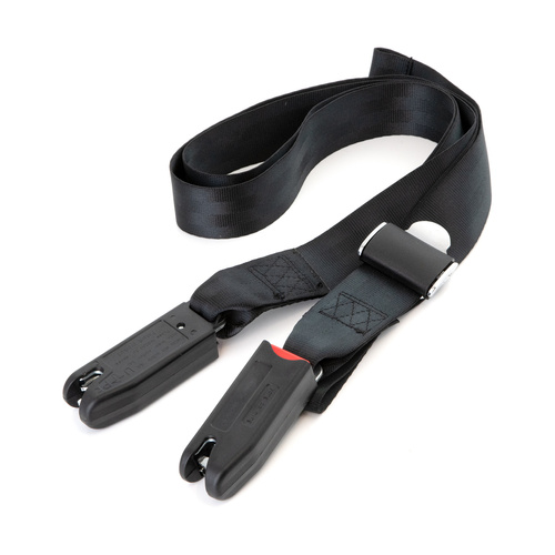 Barry King Uniwersalny pas samochodowy, mocowanie isofix, do fotelika dla zwierząt, regulowany 200cm