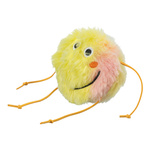 Trixie Potworek, zabawka, dla kota, plusz, pomarańczowa/żółta, 10 cm, z kocimiętką