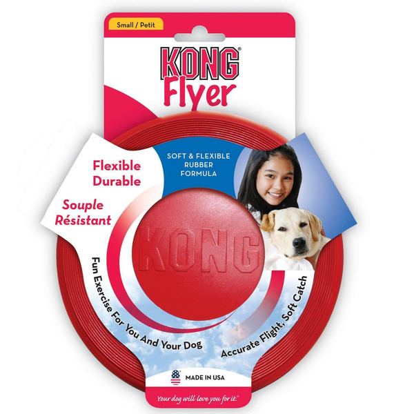 KONG dla psa KF3E KONG Flyer Frisbee Dysk 23cm L