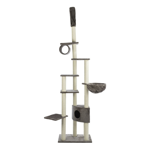 Trixie Drapak podłogowo-sufitowy MADRID szary