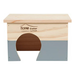 ZOLUX Domek drewniany dla gryzonia Home Color prostokątny M 150x235x185 mm