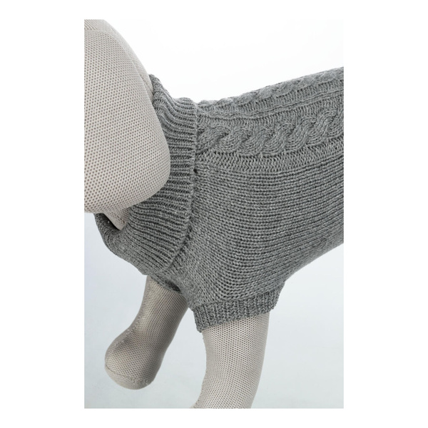 Trixie Kenton sweterek pulower szary dla psa M: 50 cm