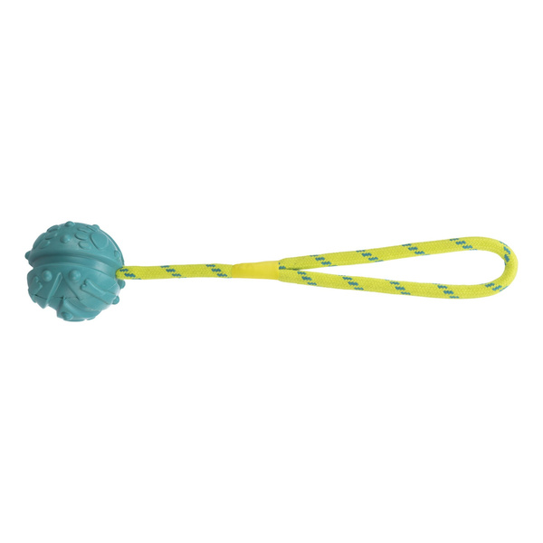 Trixie PIŁKA na sznurku PŁYWAJĄCA 7,5cm/35cm