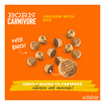 Schesir Born Carnivore karma sucha dla kotów dorosłych kurczak z jajkiem 255 g