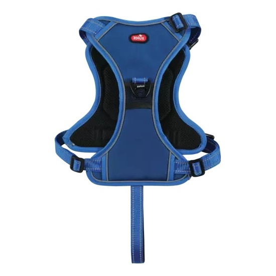 ZOLUX Szelki dla psa ze smyczą automatyczną Easyride XL niebieskie