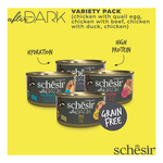 Schesir After Dark multipack karma mokra dla kota mix smaków 12x80 g