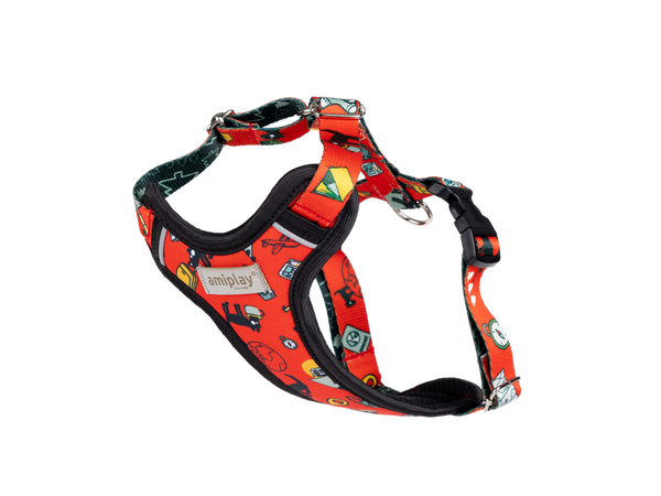 amiplay Szelki regulowane Discovery Amik XXL 50-75 70-105cm TravelDog