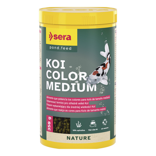 Sera Koi Color Medium 1.000 ml granulat - pokarm postawowy dla Koi