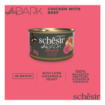 Schesir After Dark karma mokra dla kota kurczak w bulionie wołowym 80 g