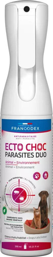 Francodex Mgiełka przeciwpasożytnicza ECTO CHOC PARASITES pies kot 290