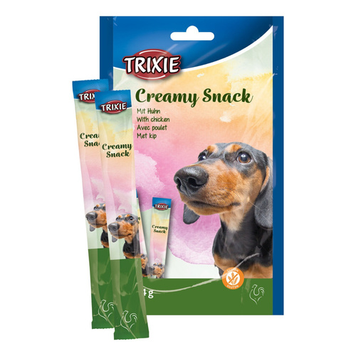 Trixie Creamy Snack przysmak dla psa z kurczakiem 5 x 14g