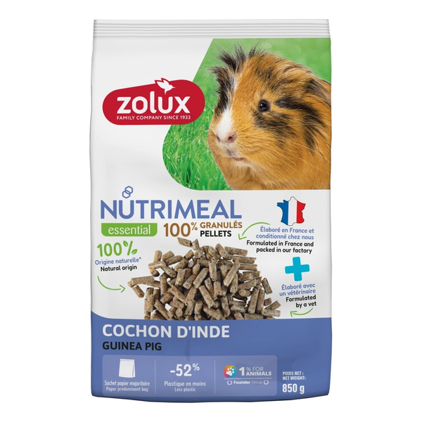 ZOLUX Karma granulat dla kawii domowej NUTRIMEAL 4 850g