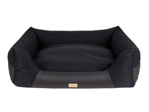 amiplay Sofa ZipClean Milano M 68x56x18cm Czarny