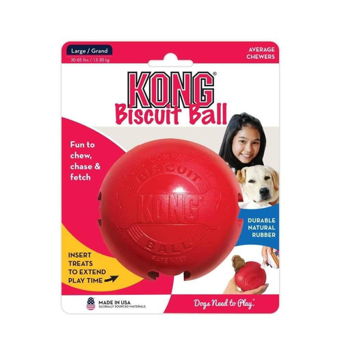 KONG Zabawka dla psa BB1 Biscuit Ball L