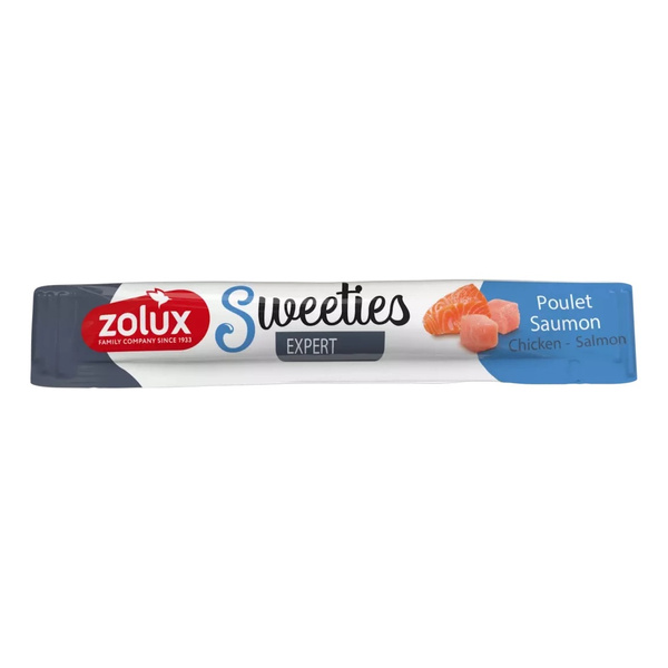 ZOLUX Przysmak kremowy dla psa SWEETIES z łososiem i kurczakiem 14 g