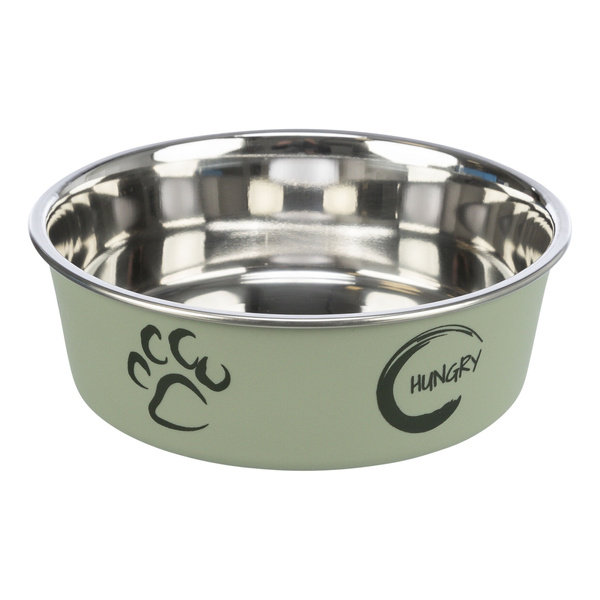 Trixie MISKA METALOWA Z PLASTIKOWĄ POWŁOKĄ, 0.25 l/o 12 cm