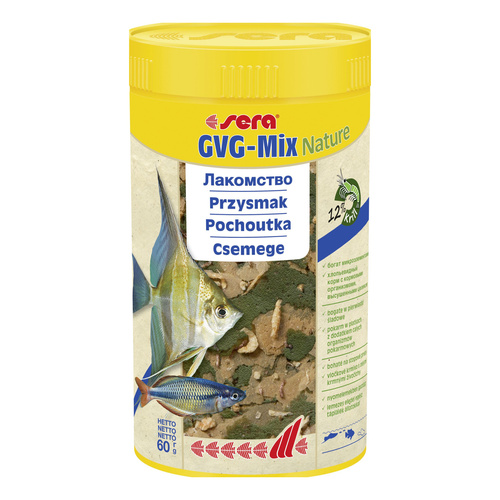Sera GVG-Mix Nature 250 ml mix -pokarm premium