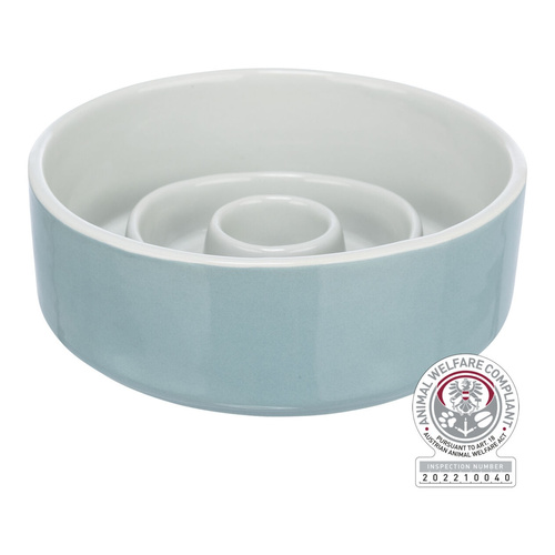 Trixie Miska ceramiczna Slow Feeding spowalniająca jedzenie 450ml
