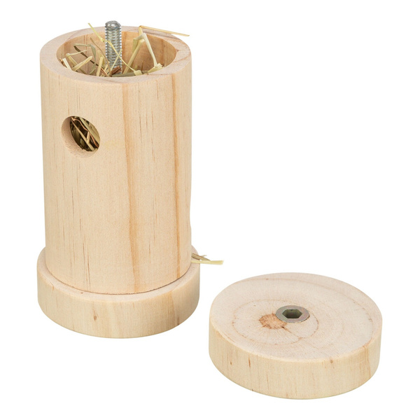Trixie Snack Roll, zabawka na przysmaki, dla gryzoni, drewno, 6 x 11 cm