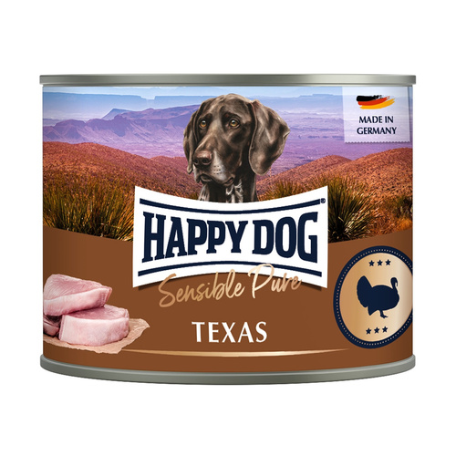 Happy Dog Sensible Pure Texas Indyk 100% 200g
