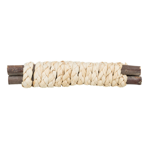 Trixie drewniany gryzak dla gryzoni ze Słomą Patyki