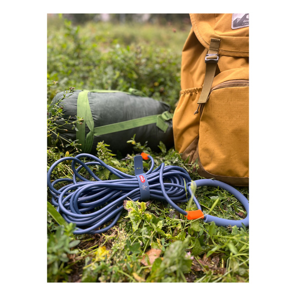 ZOLUX Smycz okrągła dla psa silikonowa BIVOUAK niebieska 15m
