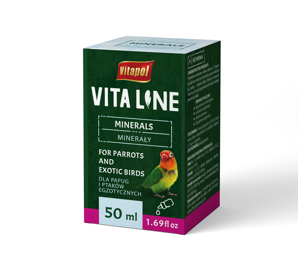 Vitapol Vitaline Minerały dla ptaków egzotycznych 50ml