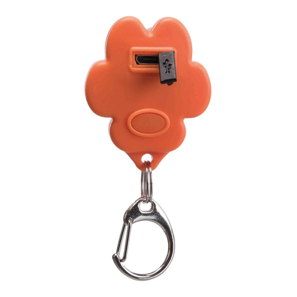 Trixie Zawieszka świecąca dla psów Flasher, USB, 3.5 × 4.3 cm
