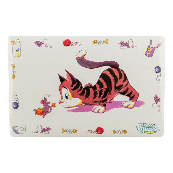 Trixie  PODKŁADKA POD MISKĘ WZORY 44x28cm MISKA