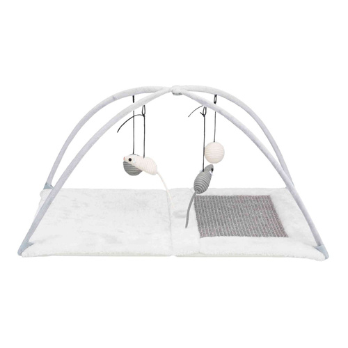 Trixie Drapak mata JUNIOR z zabawkami 60×33×42cm