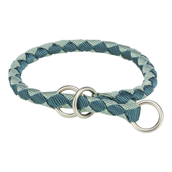 Trixie Cavo, obroża zaciskowa, dla psa, petrol/szałwiowy, L-XL: 52-60 cm/o 18 mm