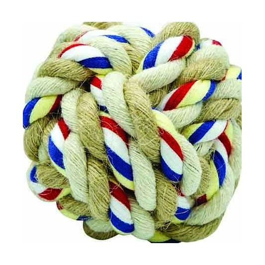 Barry King piłka sznurowa z jutą, S 5cm / 65g