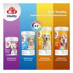 8in1 Vitality Multiwitaminy dla psów małych ras - 70tb