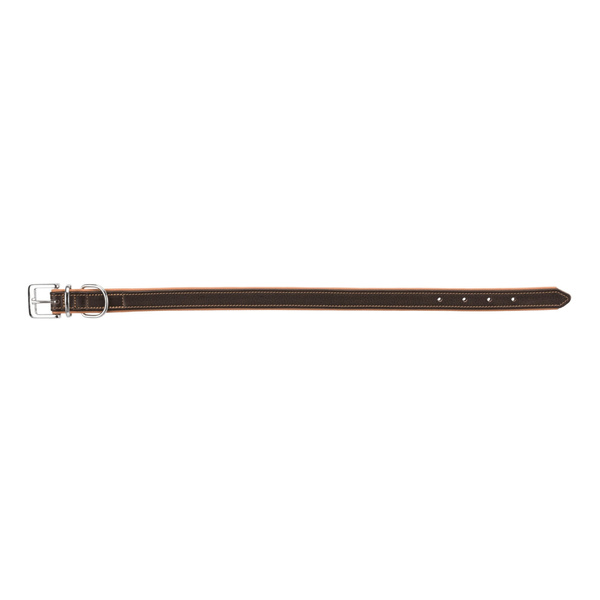 Trixie Obroża Active Comfort, M: 37-44 cm/25 mm, brązowa/jasnobrązowa