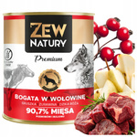 Mokra Karma dla Psa ZEW NATURY 800g Bogata w Wołowinę Dla Dorosłych Psów