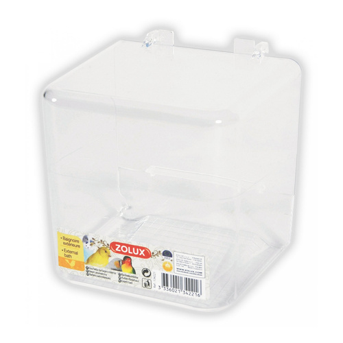 ZOLUX Basen zewnętrzny do klatki dla ptaków 120x115x125mm