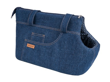 amiplay Torba transportowa Denim S 35x21x24cm Granatowy