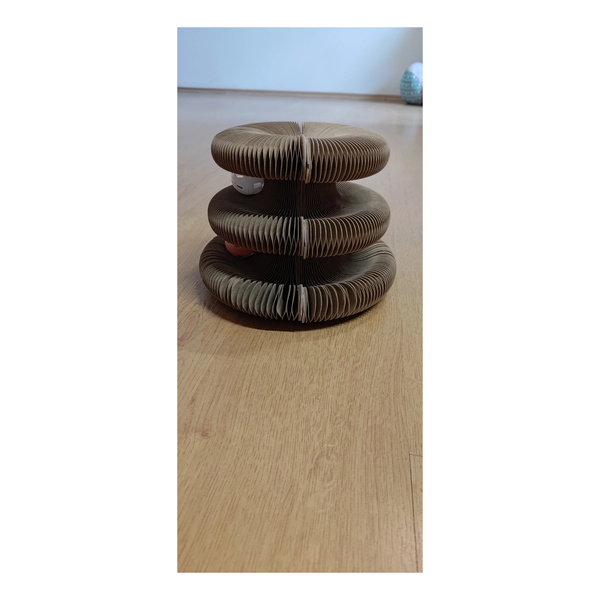 ZOLUX Drapka dla kota składana CHATOUILLE podwójna z piłkami i kocimiętką