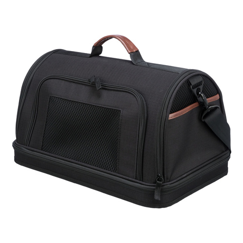 Trixie Nosidło Gate, czarne, 28 × 25 × 45 cm, do transportu lotniczego, max. 7kg