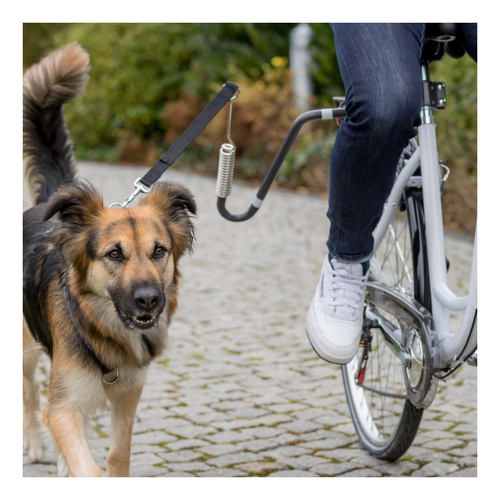 Trixie Zestaw rowerowy ze smyczą dla średnich i dużych psów M-XL
