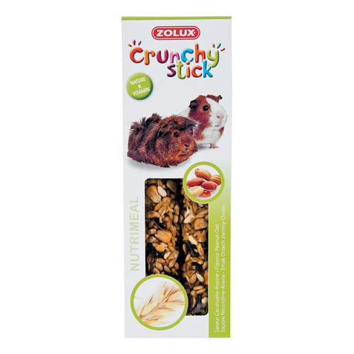 ZOLUX Kolba Crunchy Stick kawia domowa orzech ziemny/owies 115 g